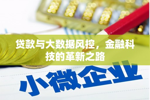 万里贷款与大数据风控，金融科技的革新之路