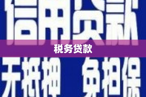 锡林浩特税务贷款
