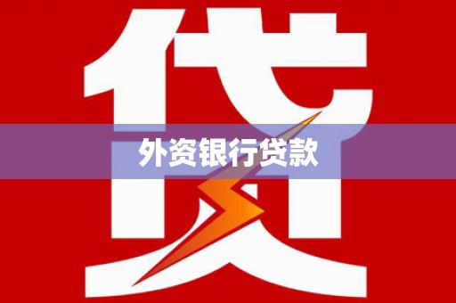 左云外资银行贷款