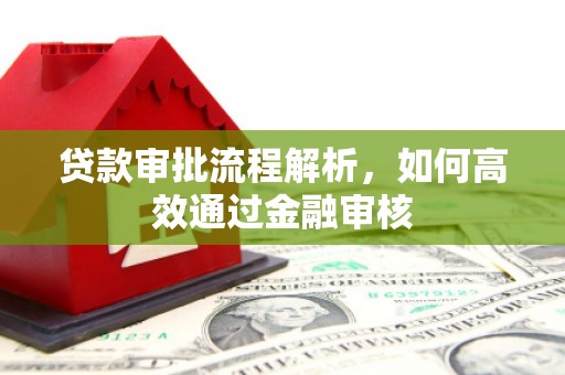 土默特左旗贷款审批流程解析，如何高效通过金融审核