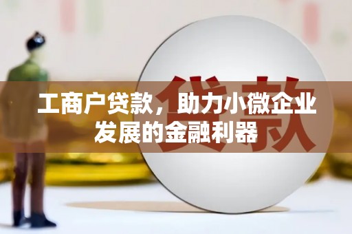 临沂工商户贷款，助力小微企业发展的金融利器