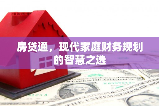 岳塘房贷通，现代家庭财务规划的智慧之选