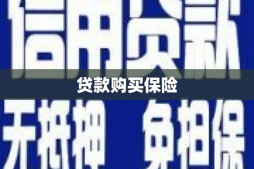 新营贷款购买保险