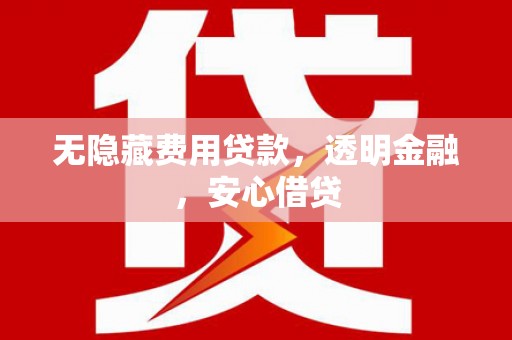 二七无隐藏费用贷款，透明金融，安心借贷