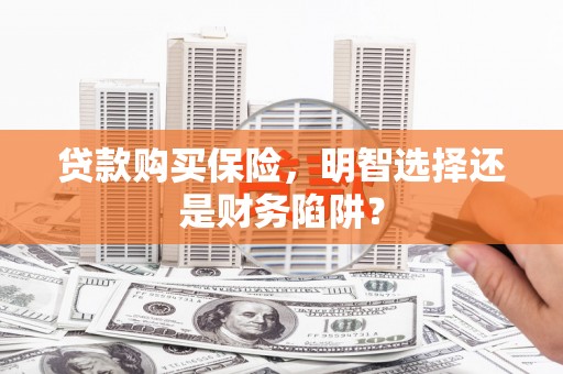 大庆贷款购买保险，明智选择还是财务陷阱？