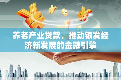 昭化养老产业贷款，推动银发经济新发展的金融引擎