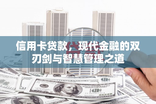 东坡信用卡贷款，现代金融的双刃剑与智慧管理之道