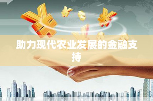 圣方济各堂区助力现代农业发展的金融支持