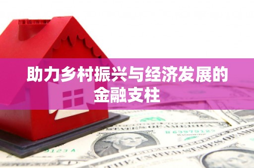 岑巩助力乡村振兴与经济发展的金融支柱